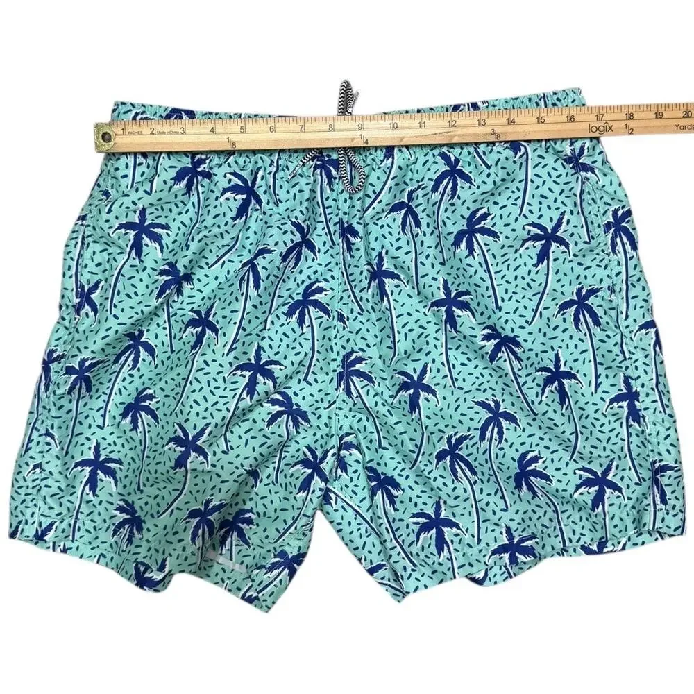 Boardies Flair Palm Swim Shorts in Palm Green - Size XL